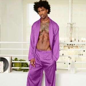 Savage x Fenty Purple Pajama Pants and Top